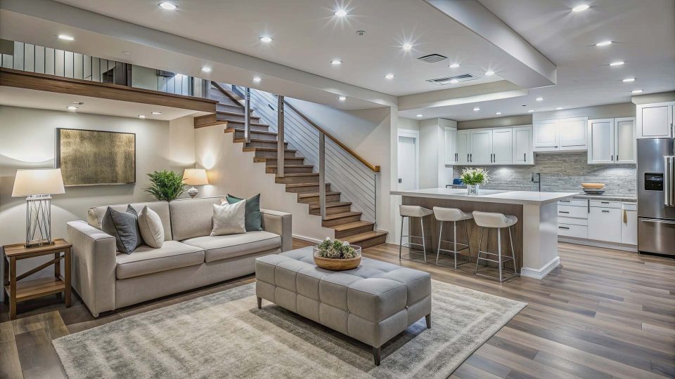 finished basement